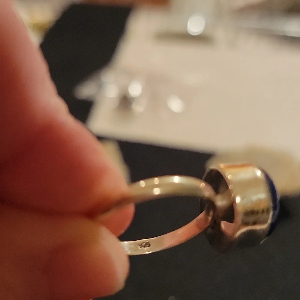Lapis Sterling Silver Ring
